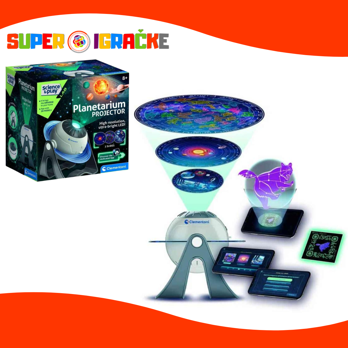 Clementoni Zvezdani projektor