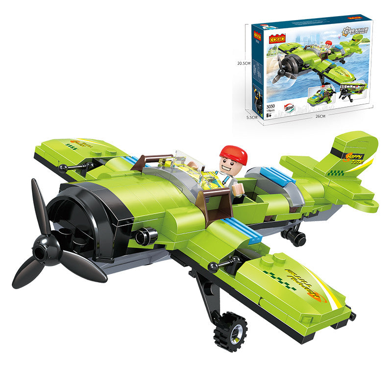 Cogo kockice - Avion 3u1 178kom