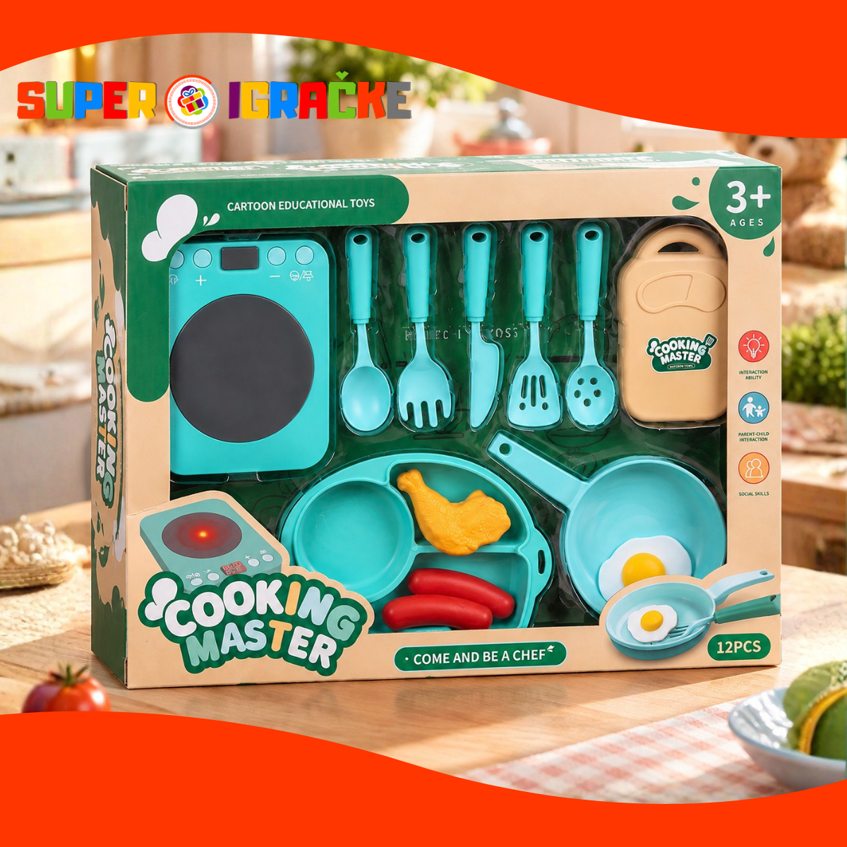 Cooking Master - Plastični set za kuhinju