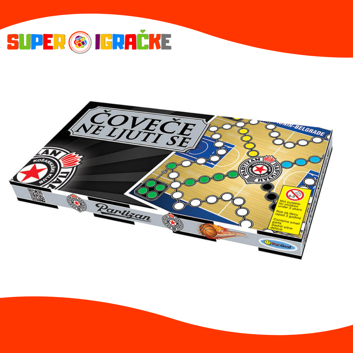 Čoveče ne ljuti se i Mice - Partizan