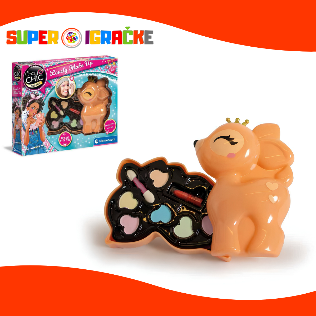 Crazy Chic - Love pet lane šminka set