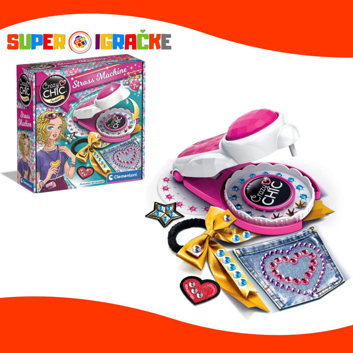 Crazy Chic - Strass mašina