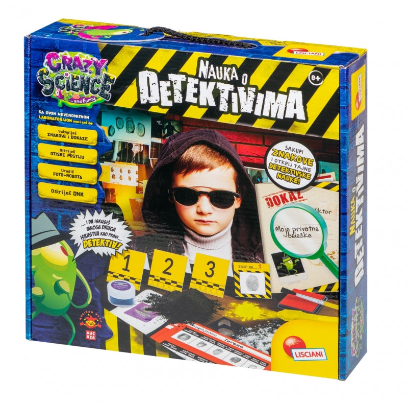 Crazy Science edukativni set - Nauka o detektivima