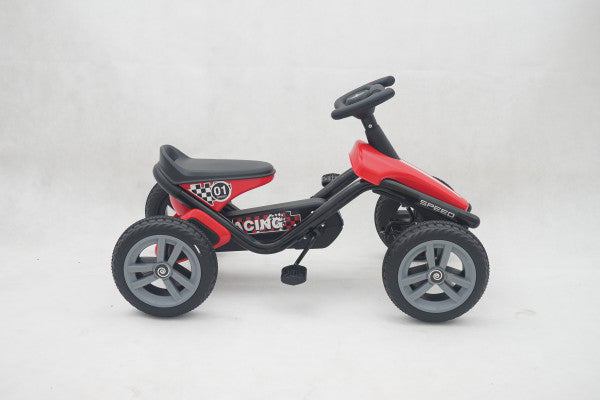 Dečija formula na pedale crvena