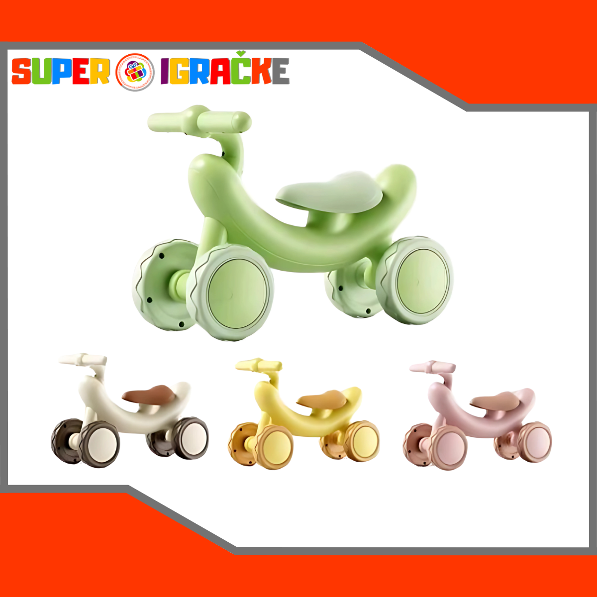 Dečija guralica banana