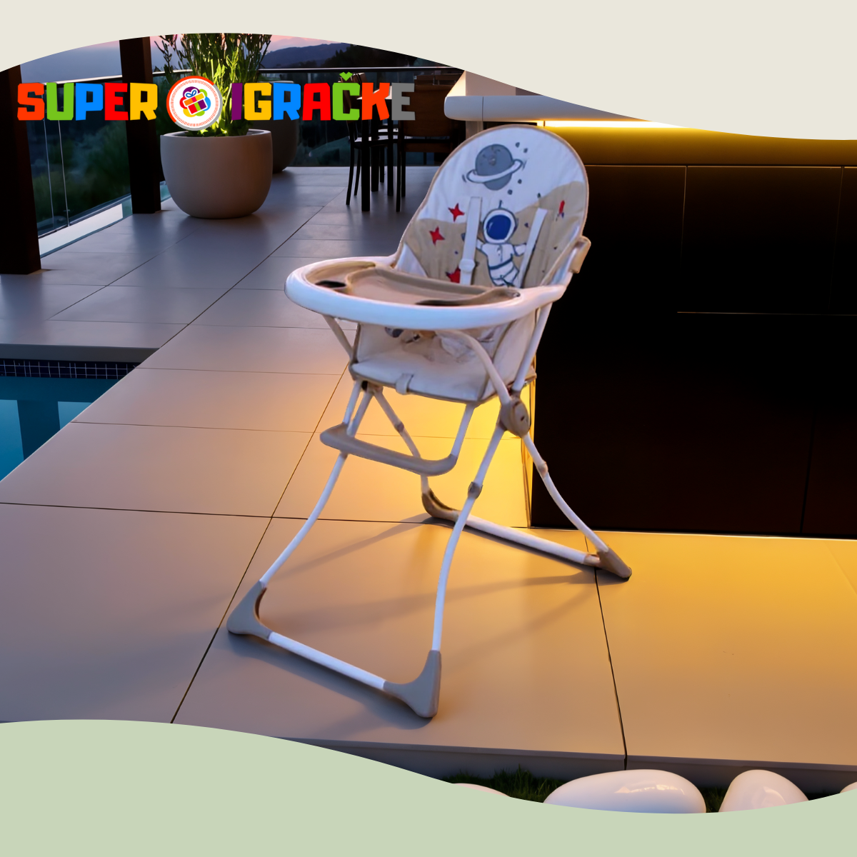 Dečija hranilica Planet - vibe