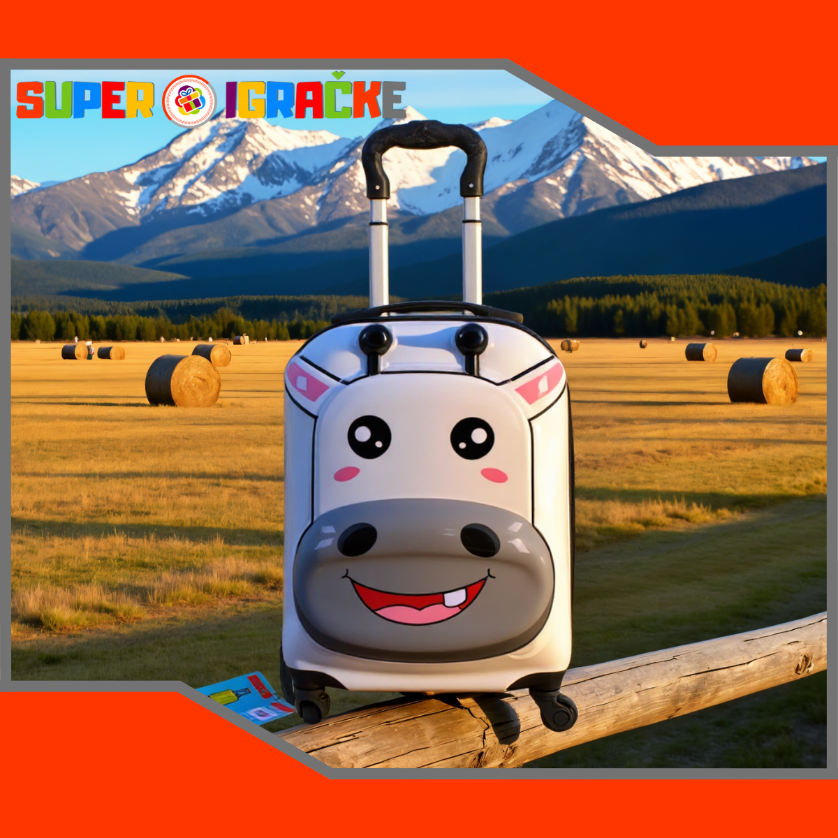 Dečiji kofer Kick Enjoy Kravica