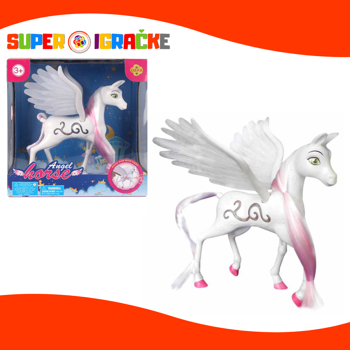 Defa konj igračka Angel horse