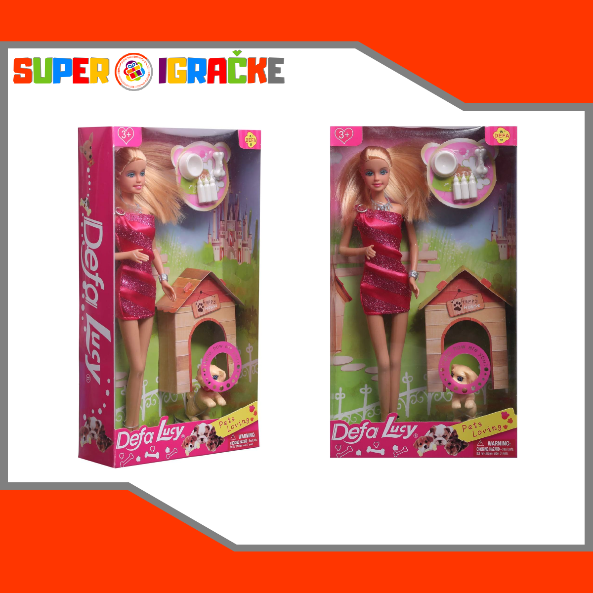 Defa lutka I kućni ljubimac
