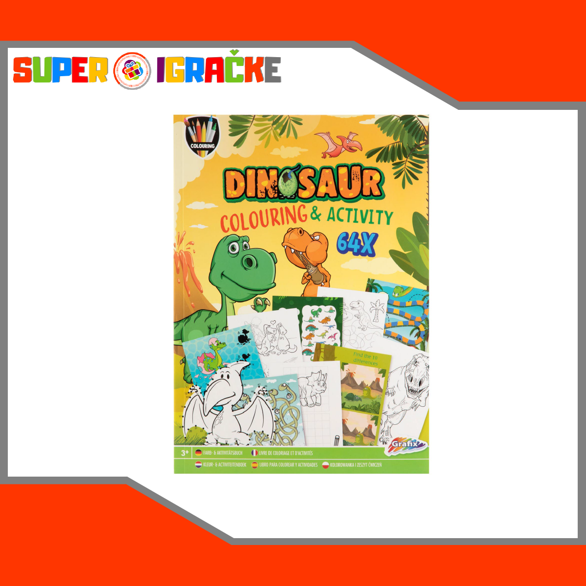 Dino activity bojanka