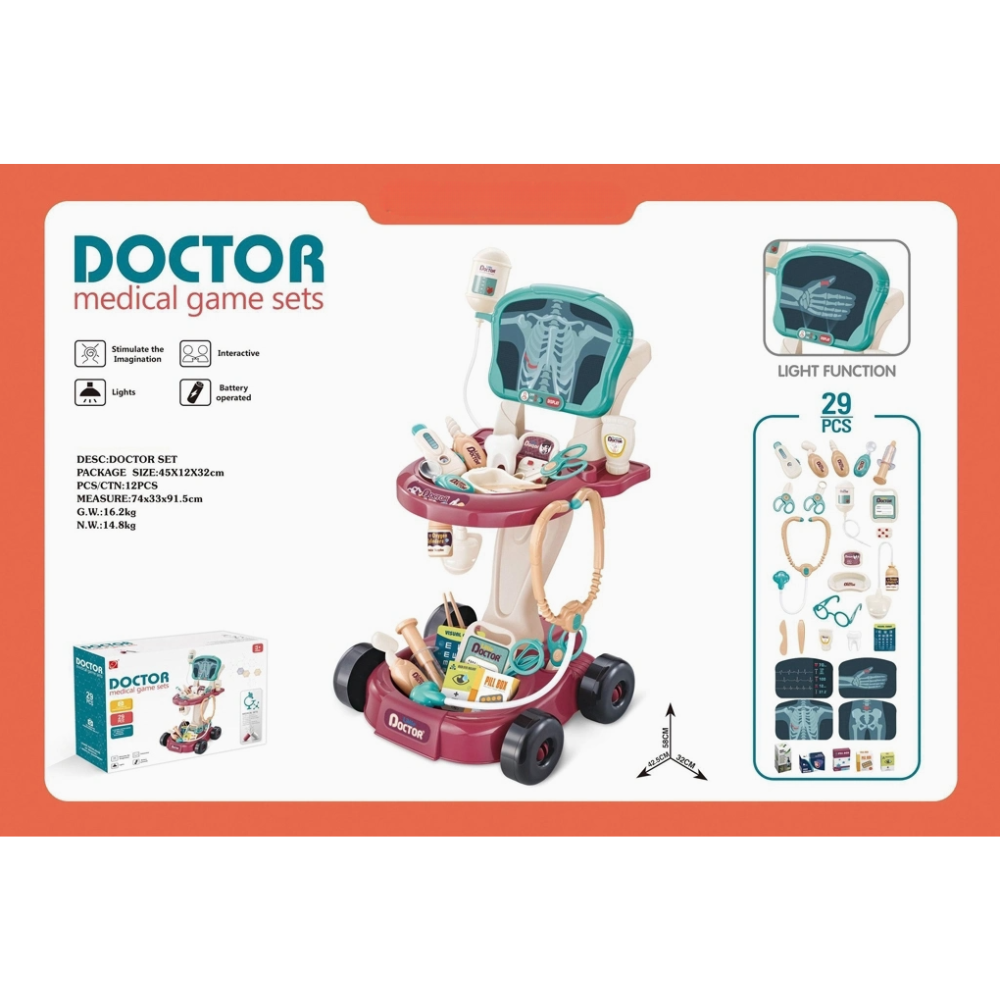 Doktor set kolica 29 delova