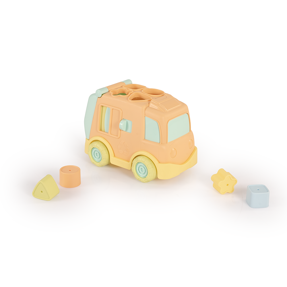 Dolu didaktički pastel kamion i oblici