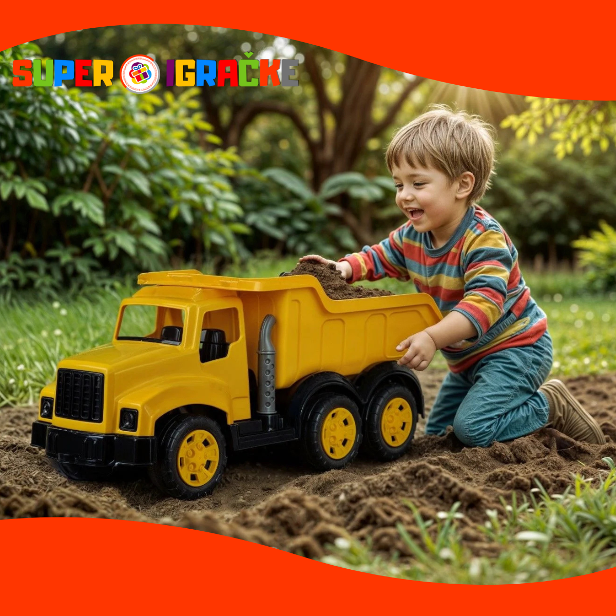 Dolu džinovski damper kamion