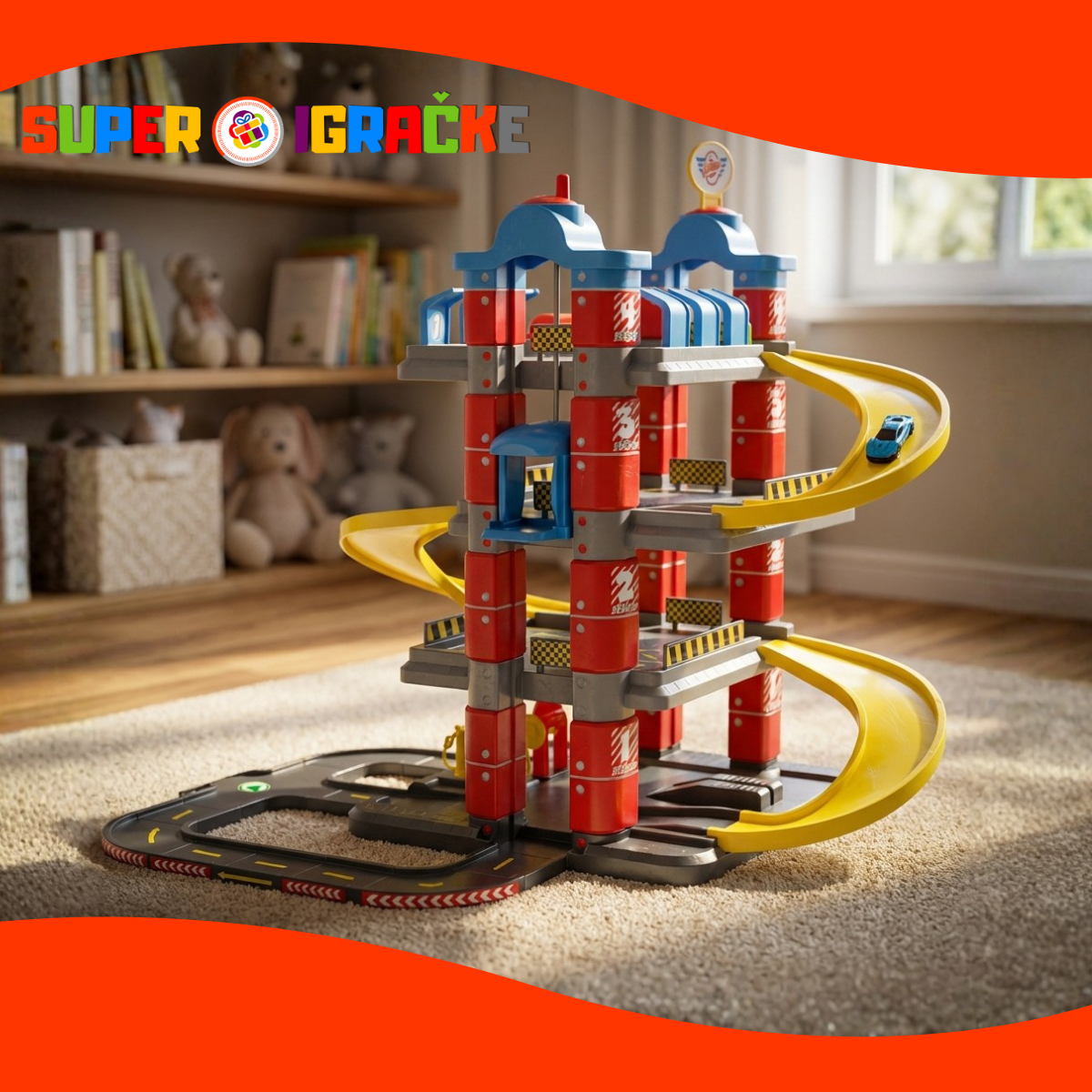 Dolu garaža na 4 sprata