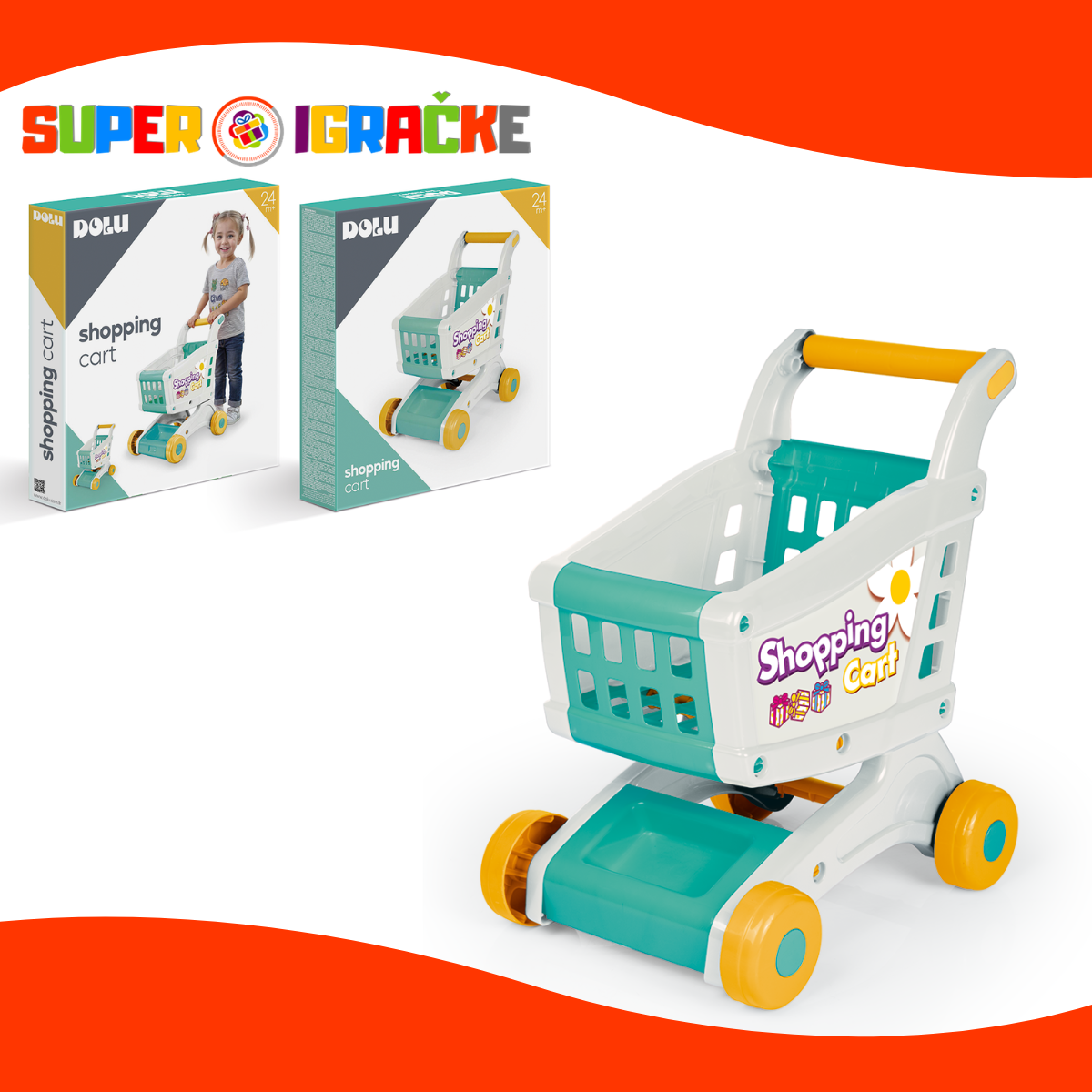 Dolu kolica za kupovinu