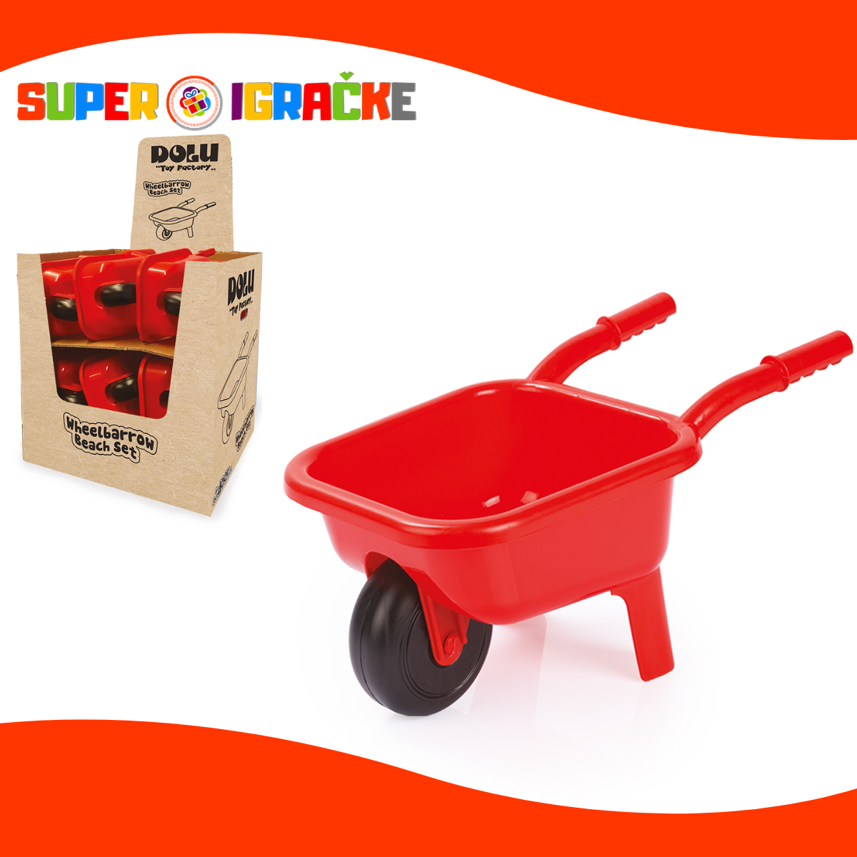 Dolu mini građevinska kolica