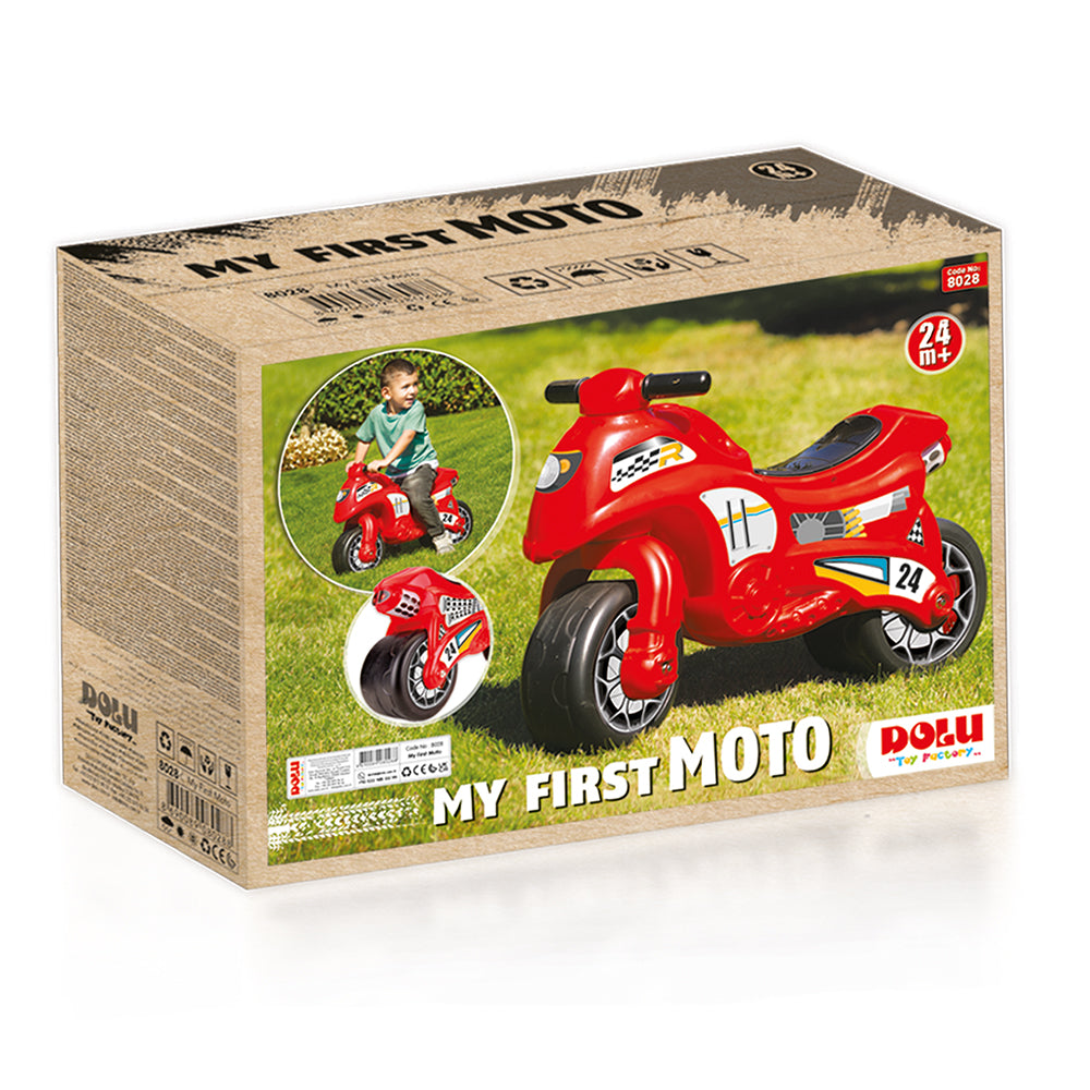 Dolu moj prvi motor crveni