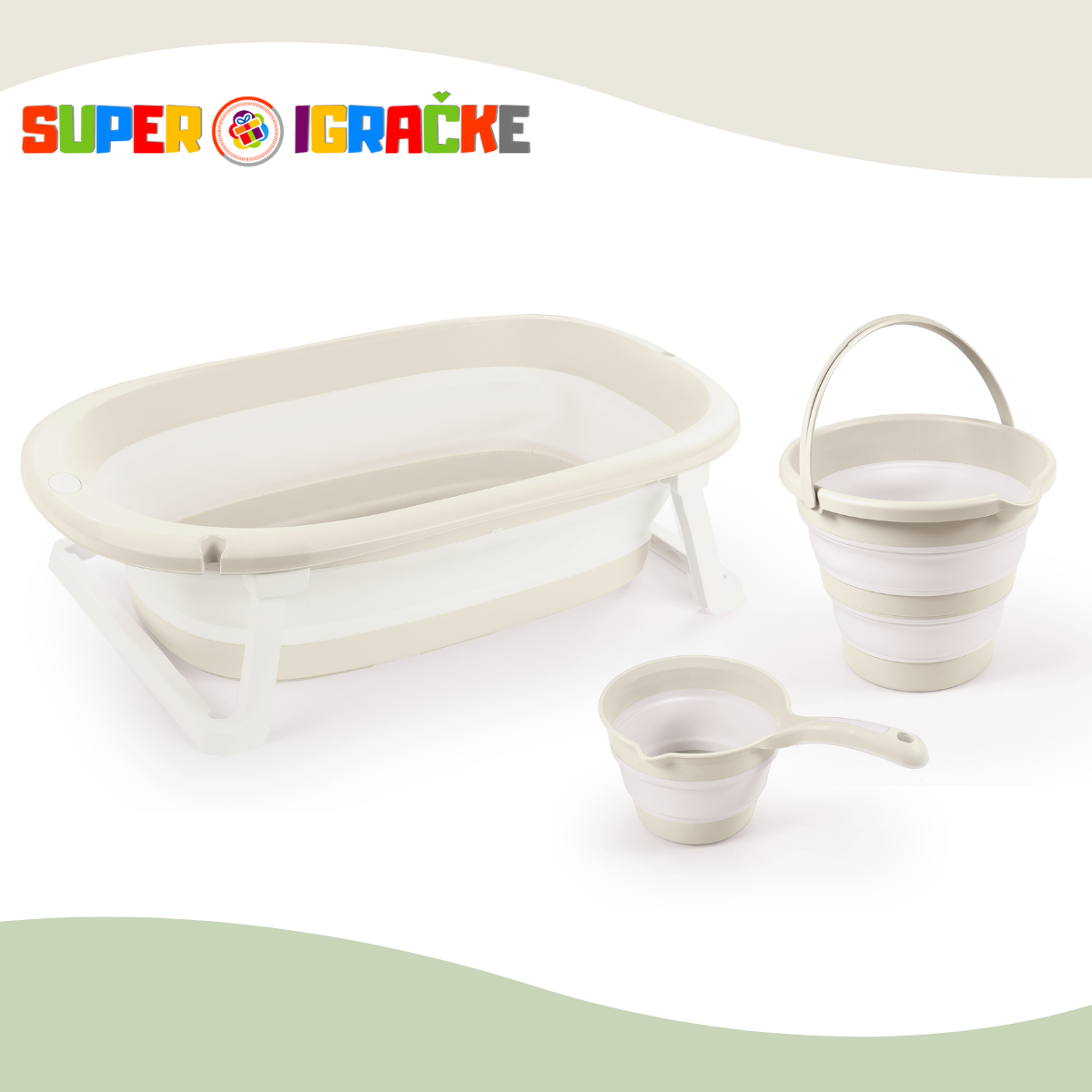 Dolu nuve - Bebi set za kupanje