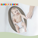 Dolu nuve bebi naslon za kupanje siv