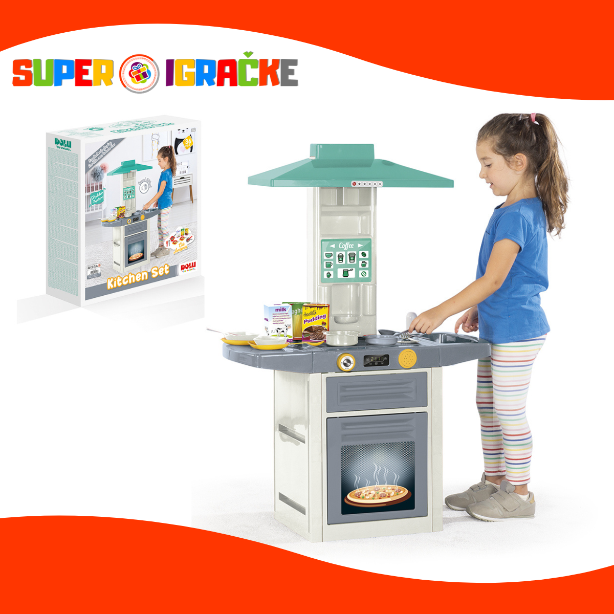 Dolu velika kuhinja set