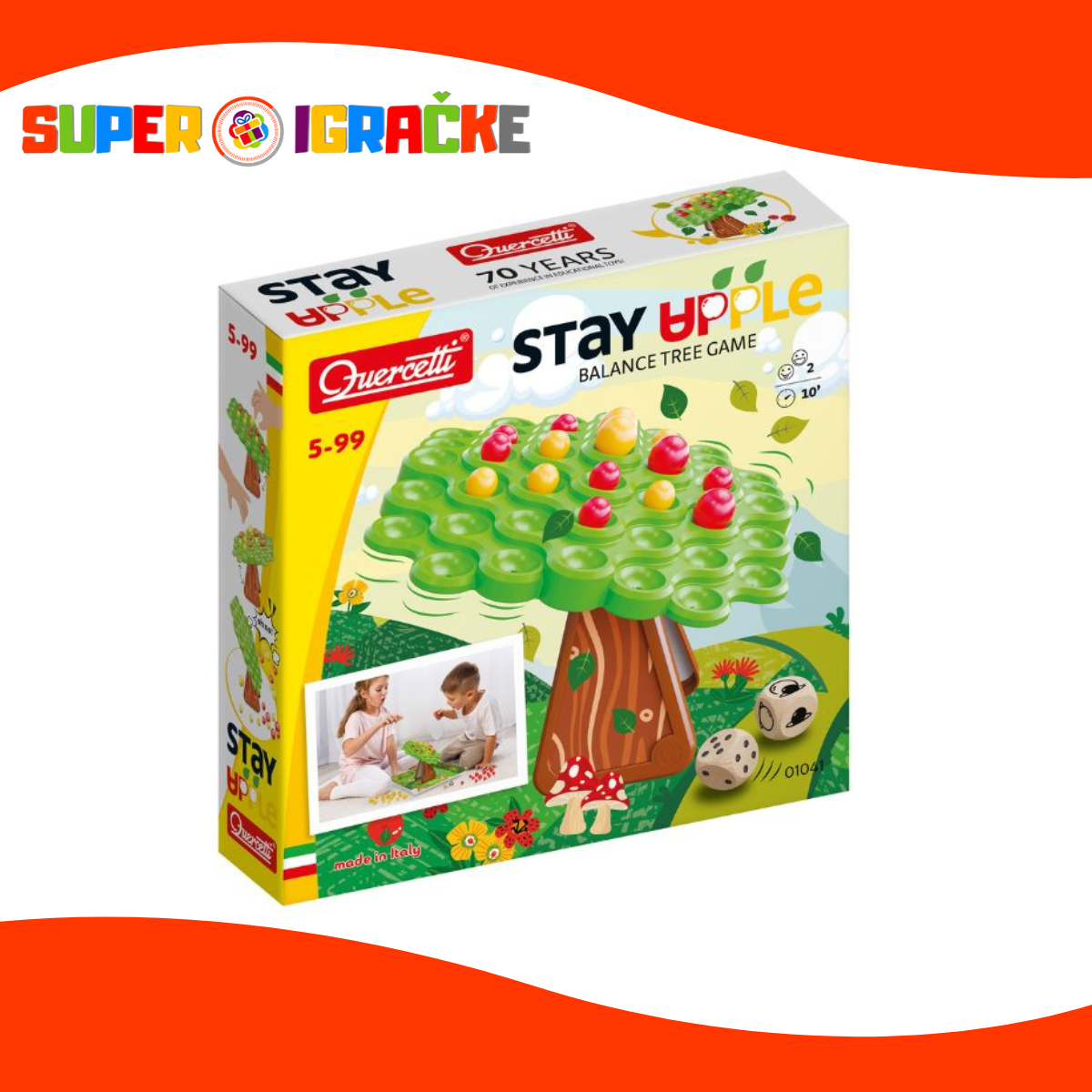 Društvena igra - Balansirajuće jabuke