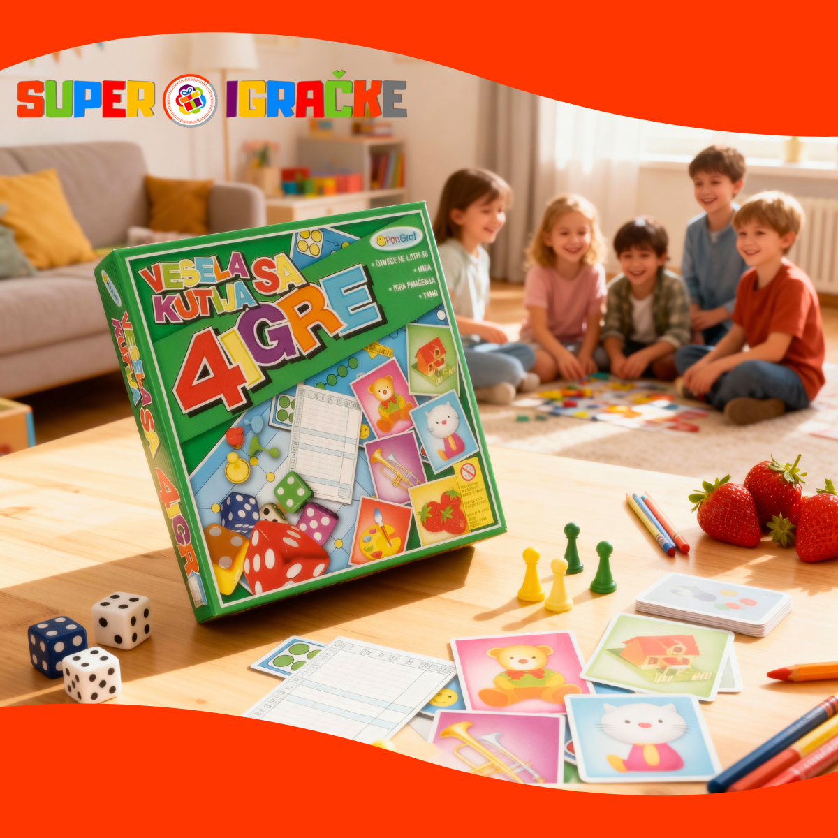 Društvena igra - Četvoroigra