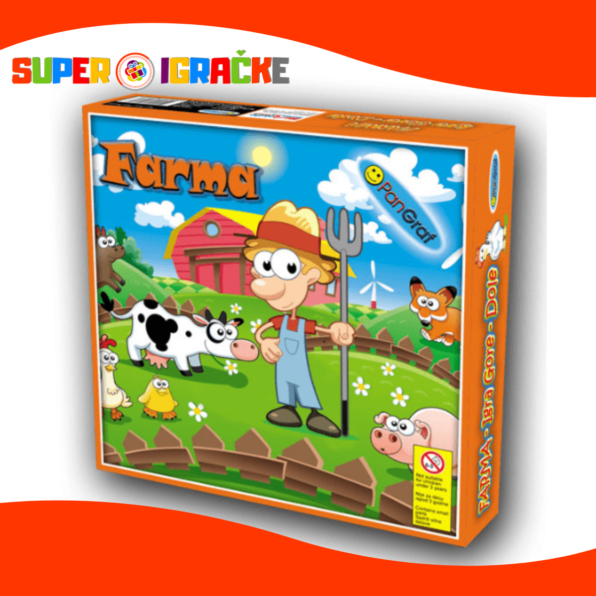 Društvena igra - Farma gore dole