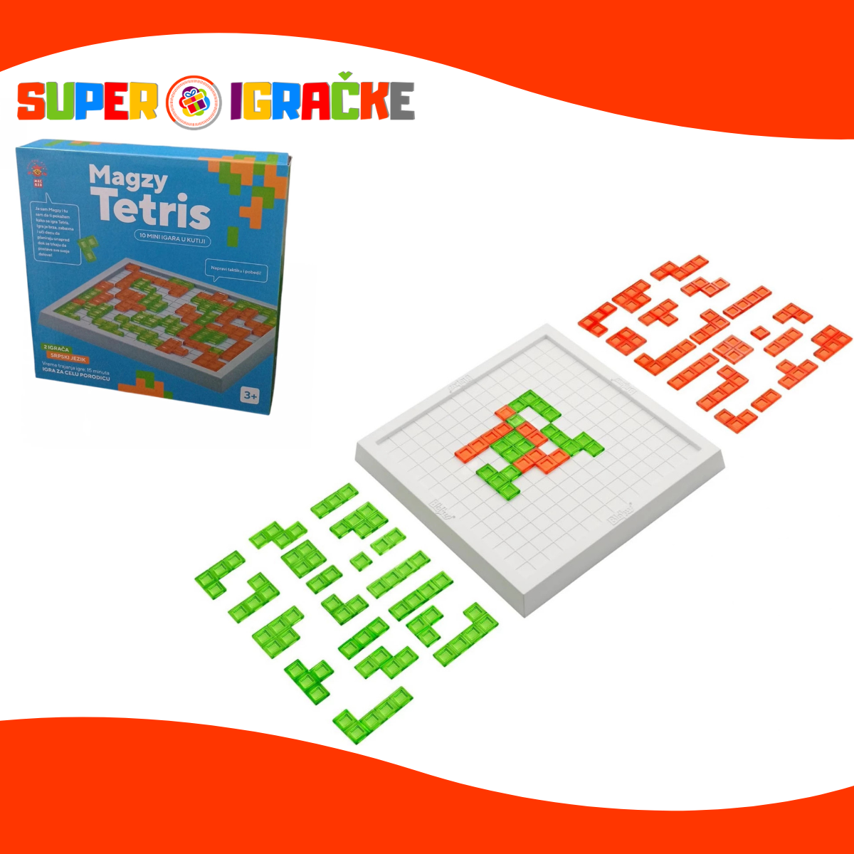 Društvena igra - Magzy tetris