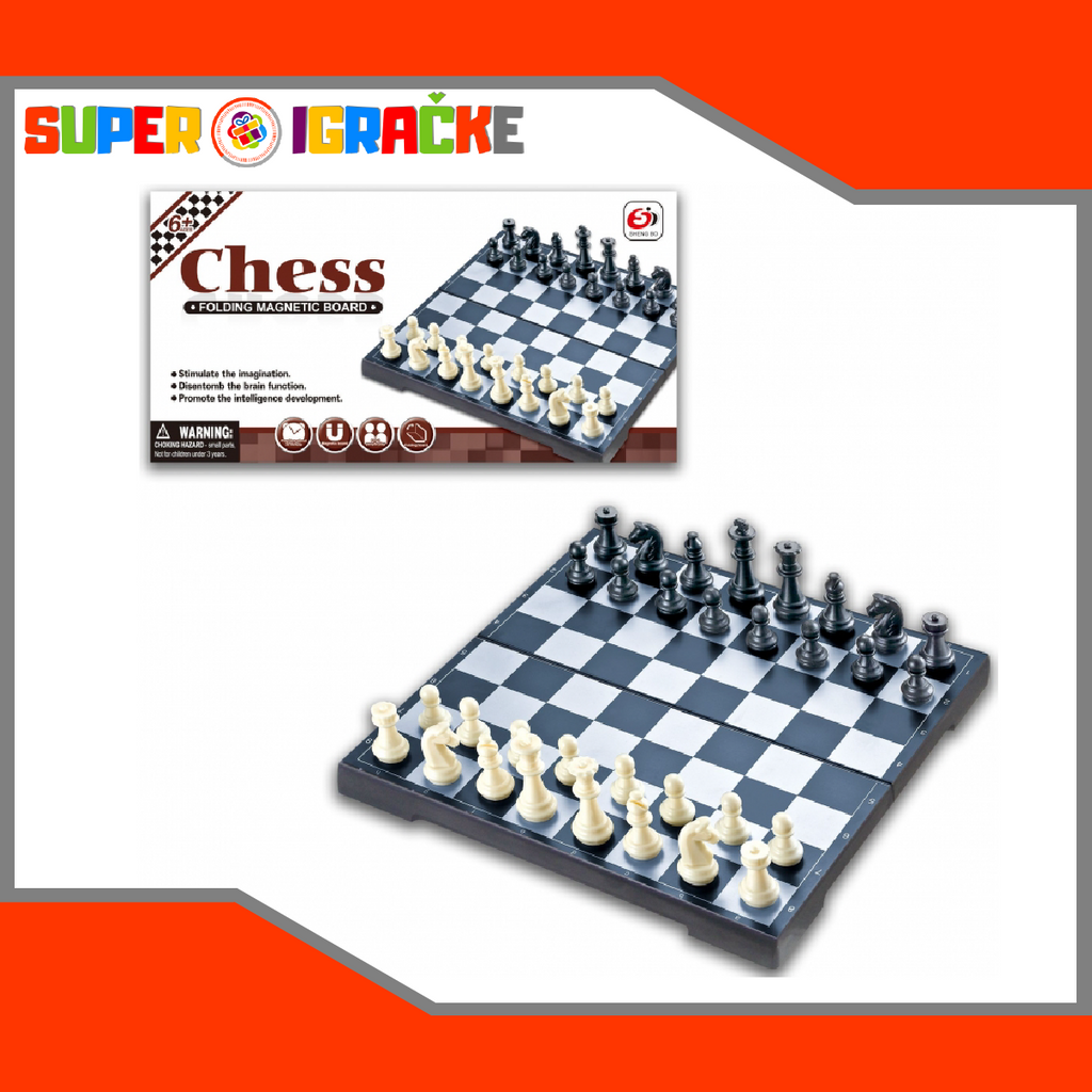Društvena igra - Šah magnet u kutiji