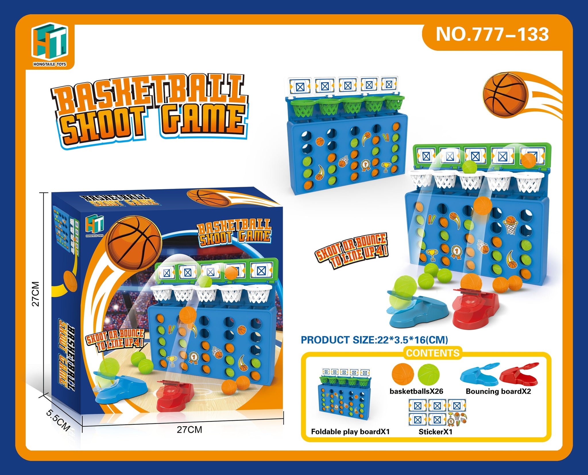 Društvena igra - Složi košarkaške lopte