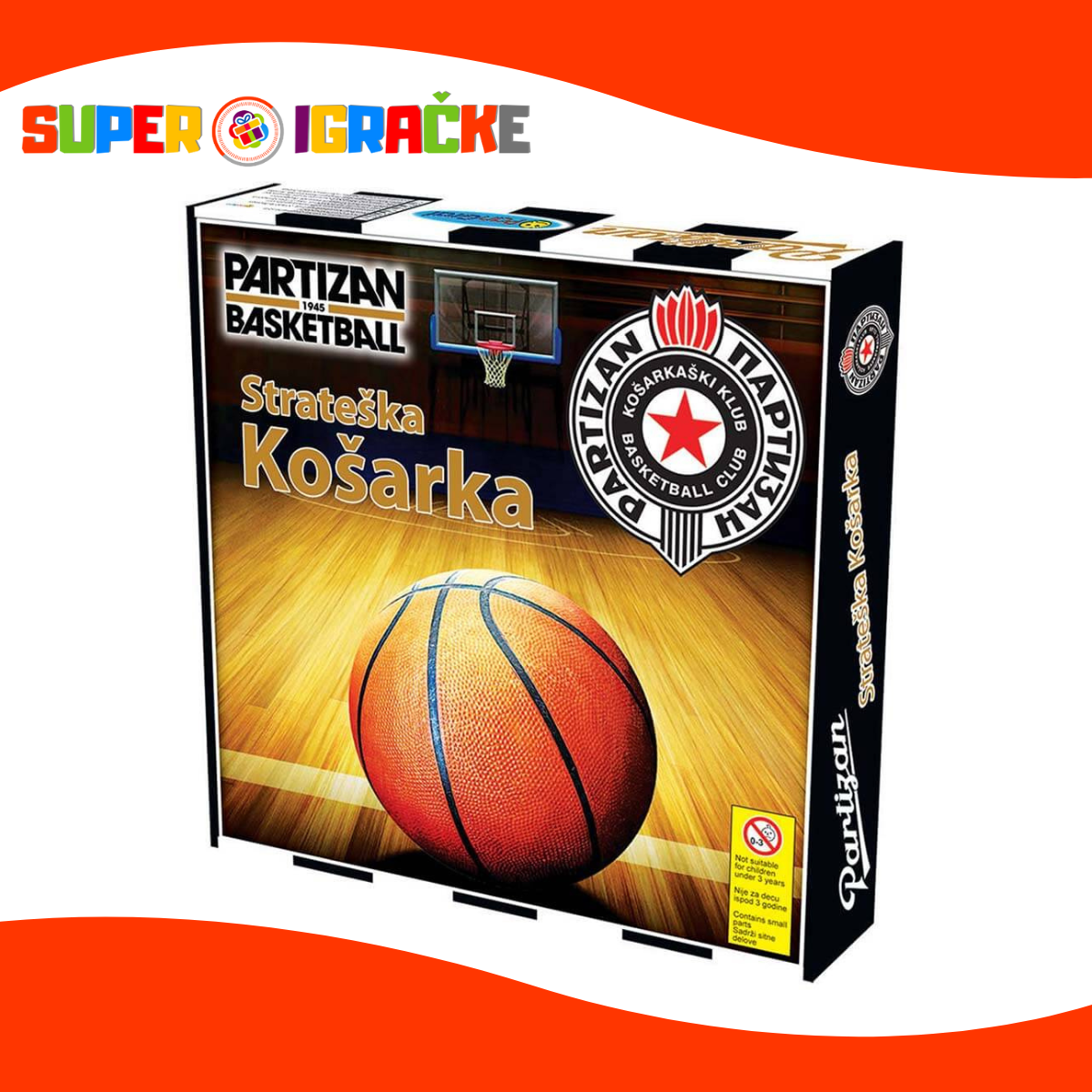 Društvena igra - Strateška košarka Partizan