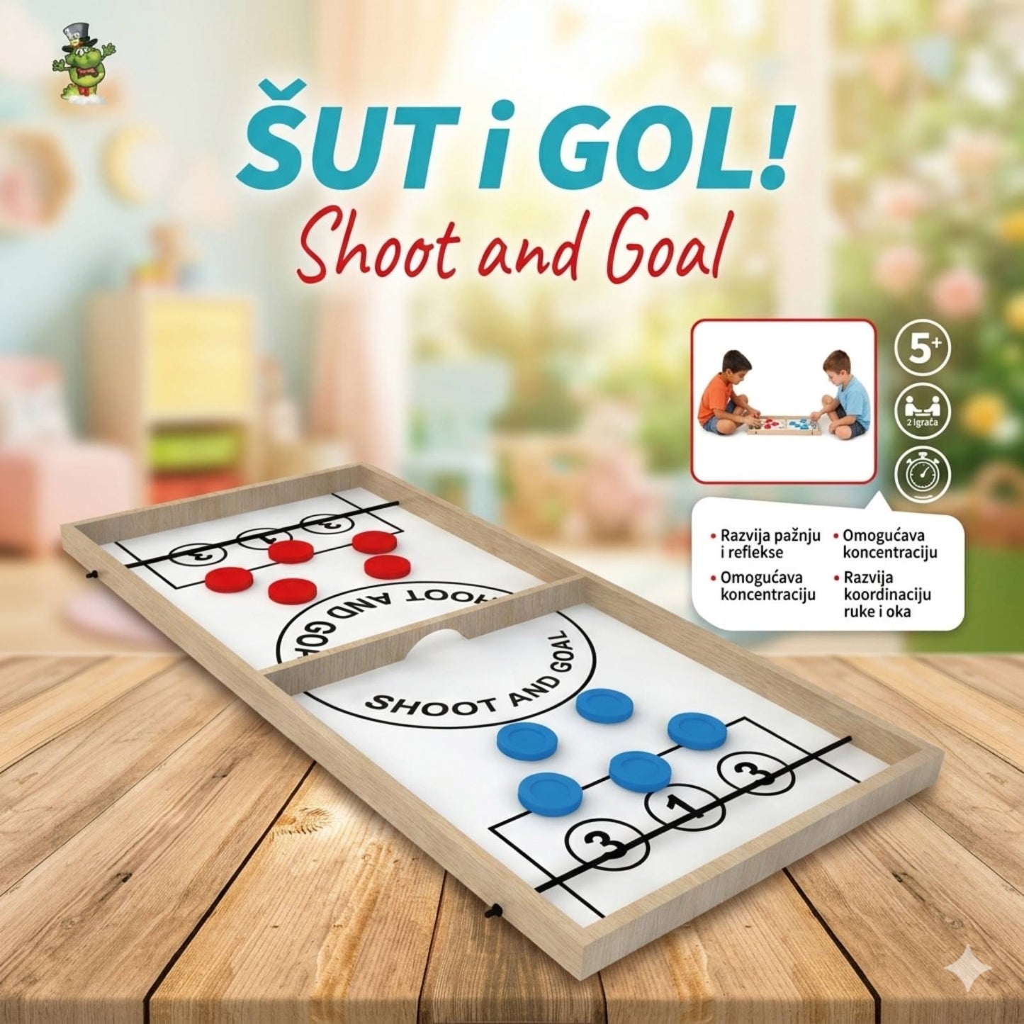 Društvena igra - Šut i gol