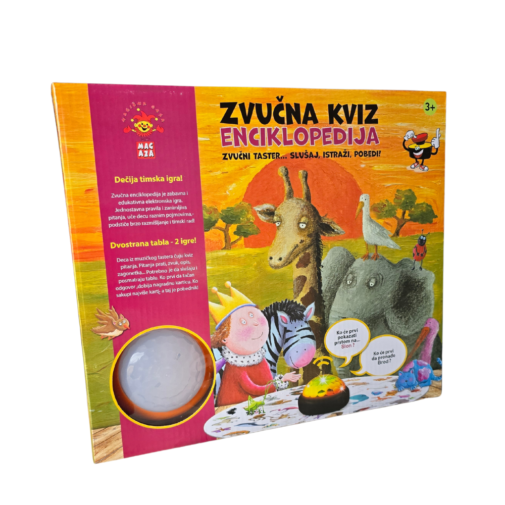 Društvena igra - Zvučna kviz enciklopedija