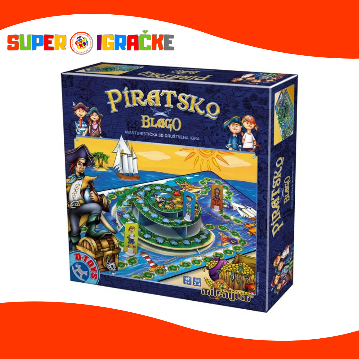 Društvena igra - Piratsko blago