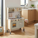 Drvena nova kuhinja Monny sa 2 drvene posude