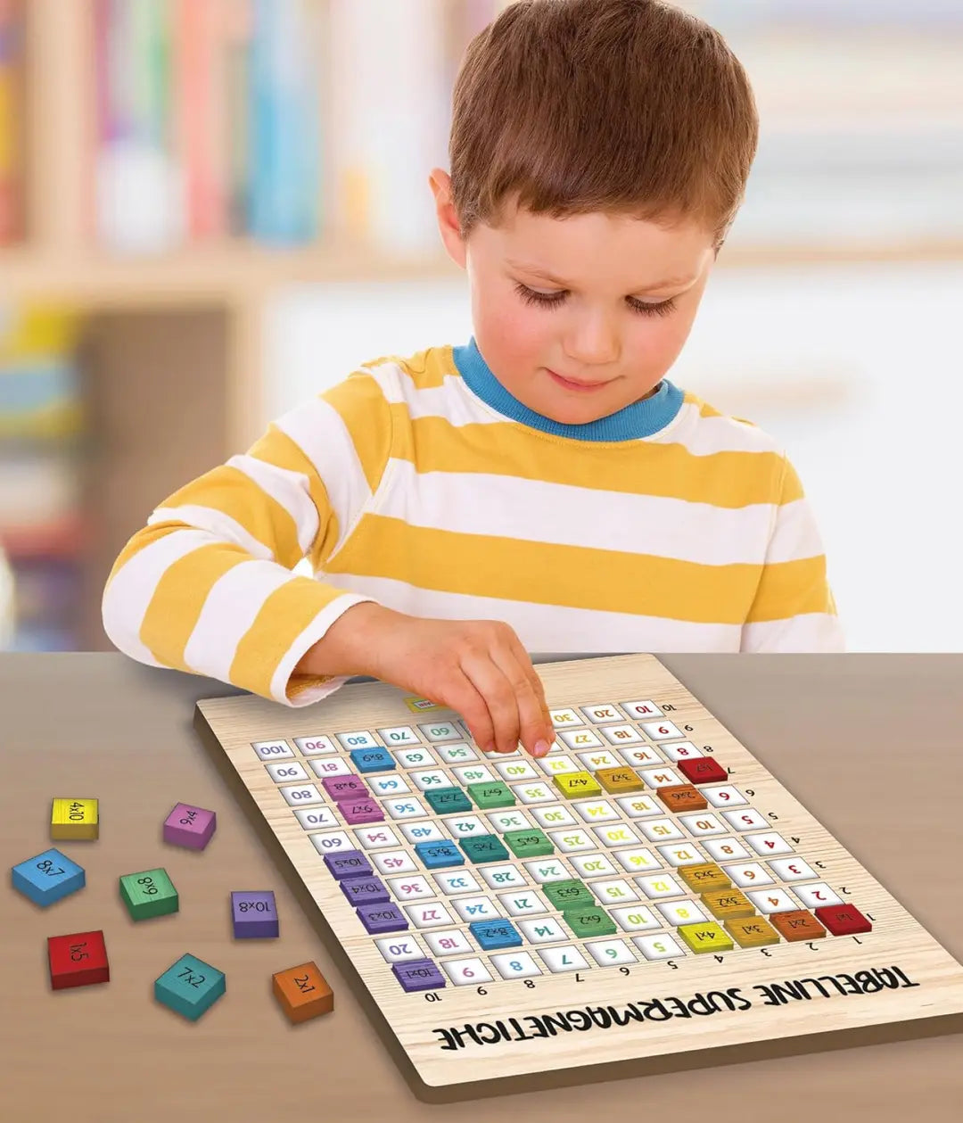 Drveni edukativni set - tablica množenja