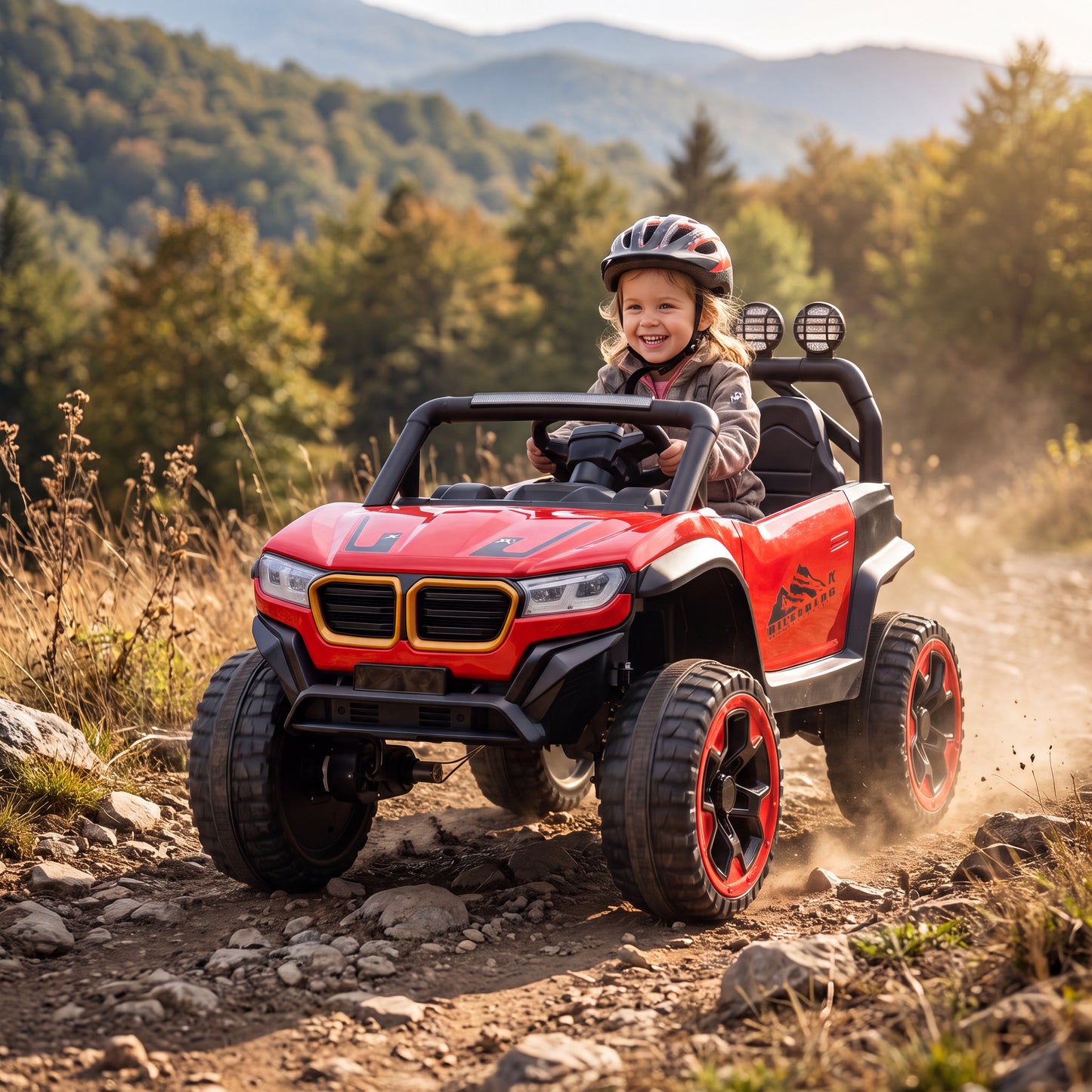 Džip BMW 12V Crveni na akumulator