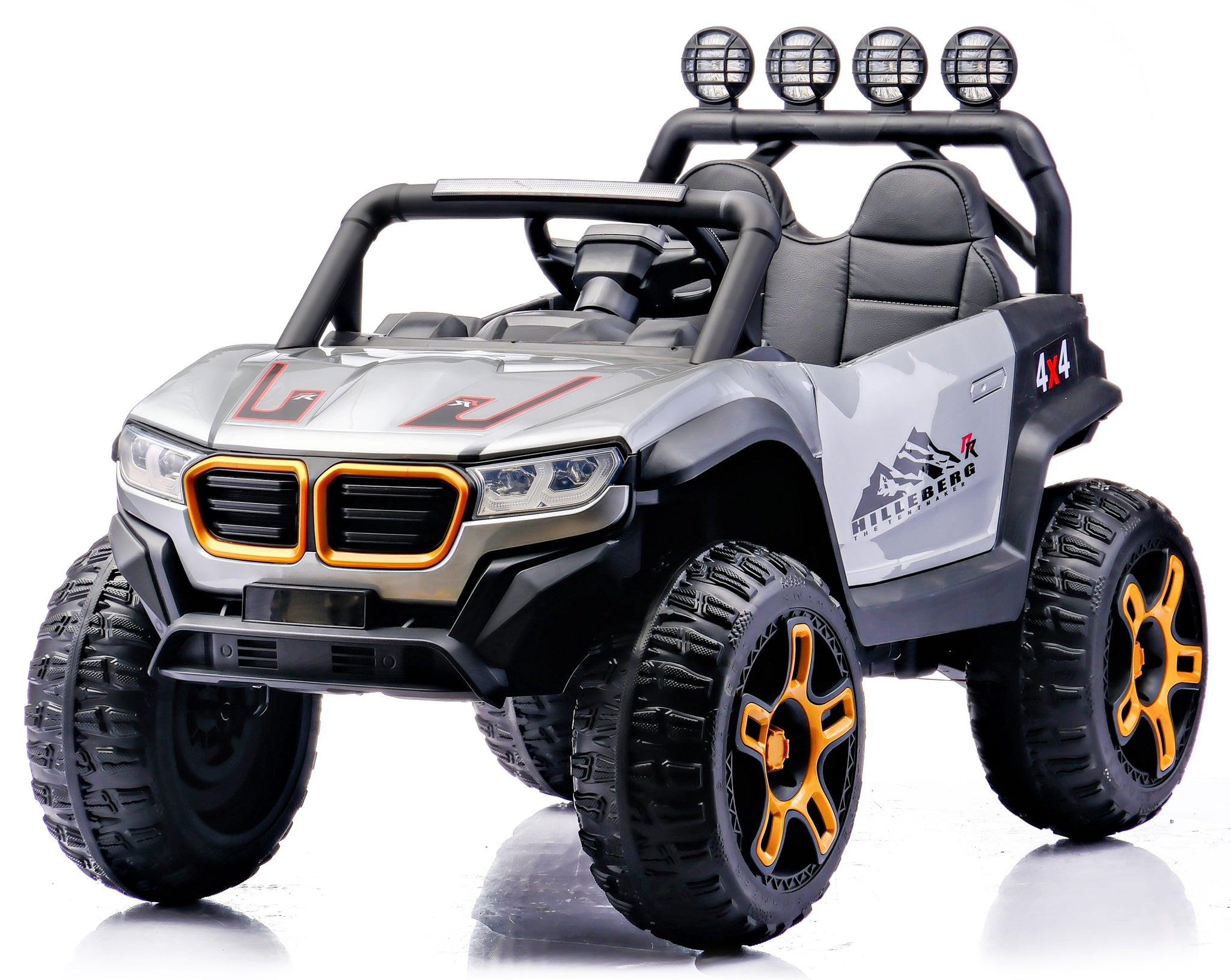 Džip BMW 12V Sivi