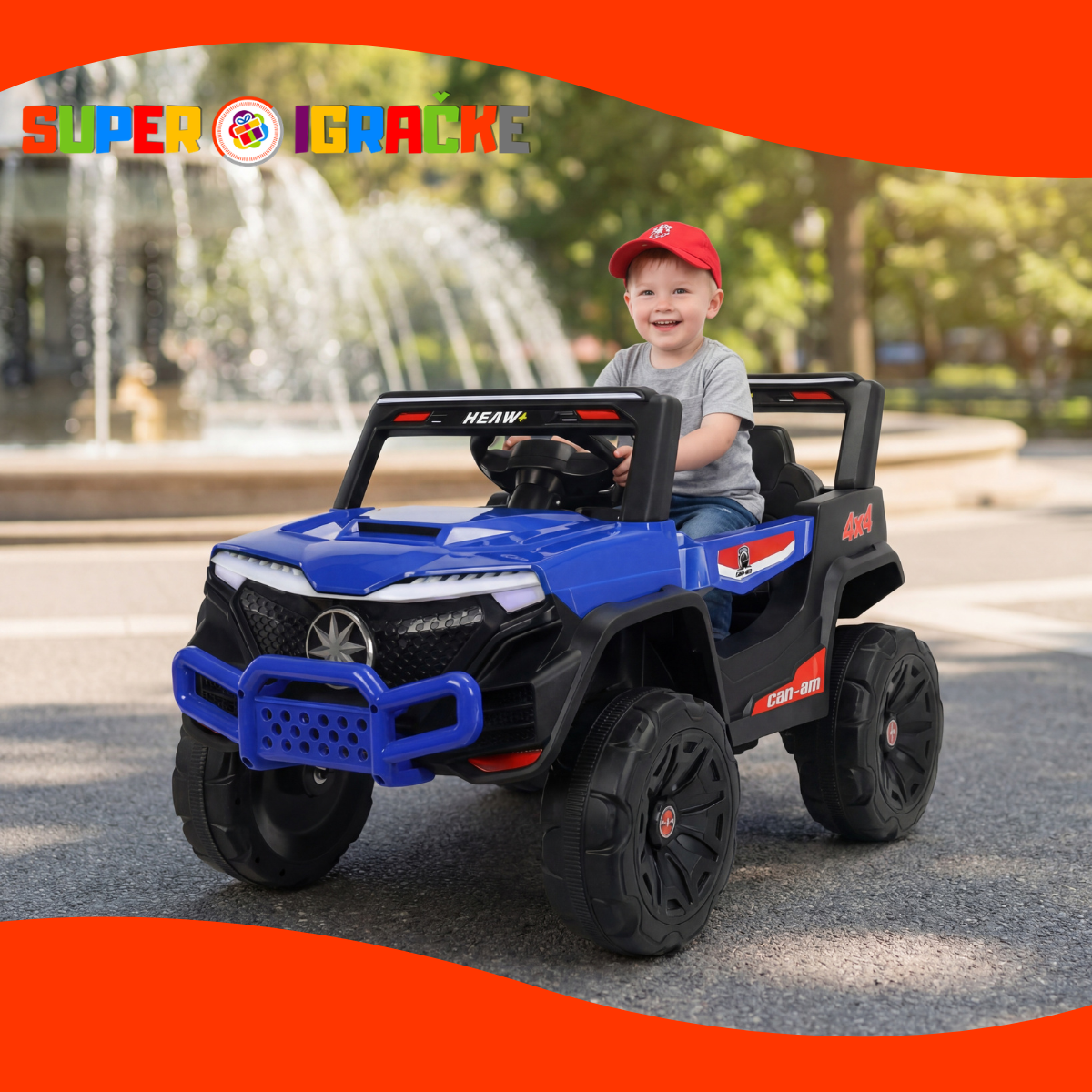 Džip na akumulator mini MB9169