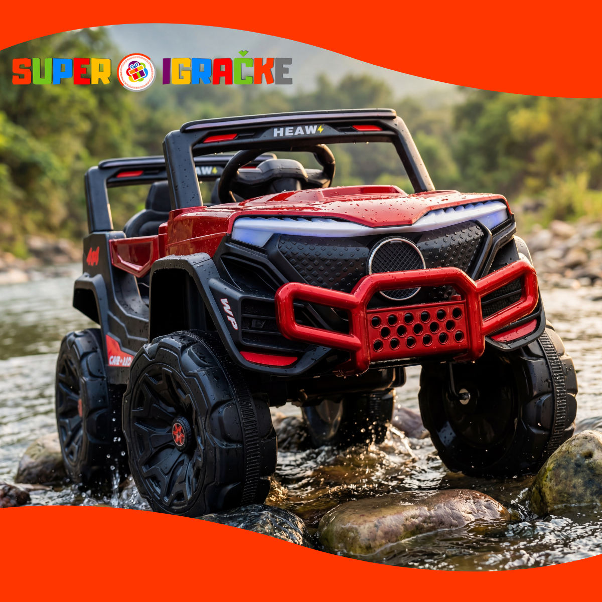 Džip na akumulator mini MB9169