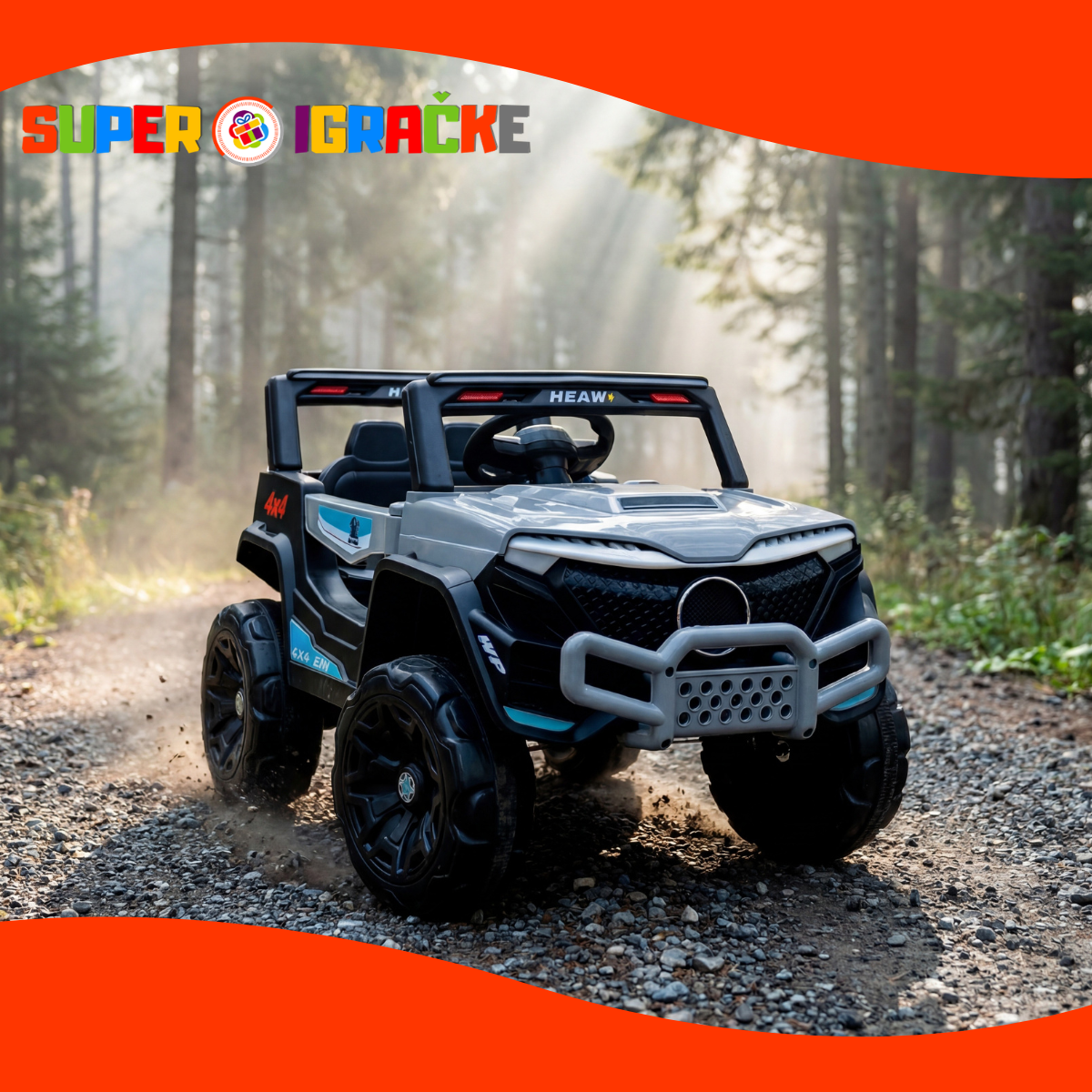 Džip na akumulator mini MB9169