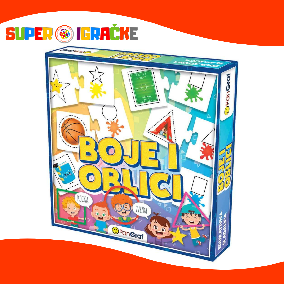 Edukativna igra - Boje i oblici