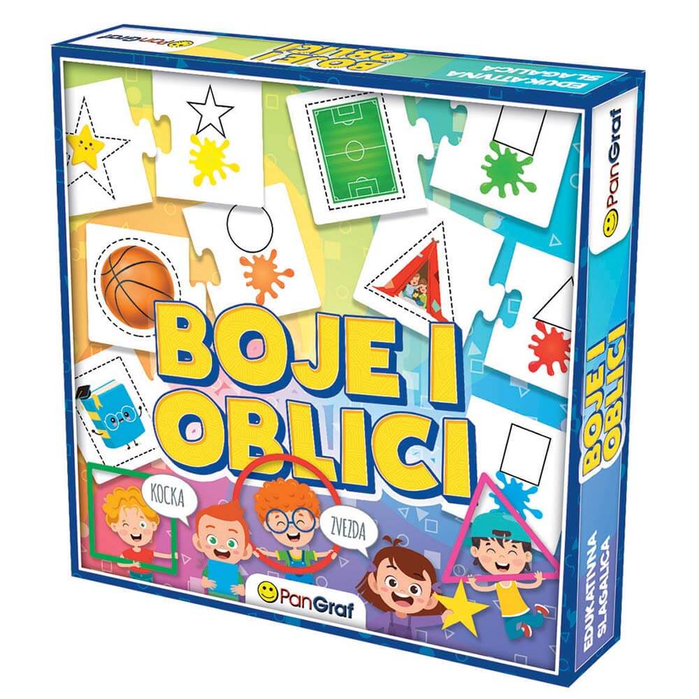 Edukativna igra - Boje i oblici