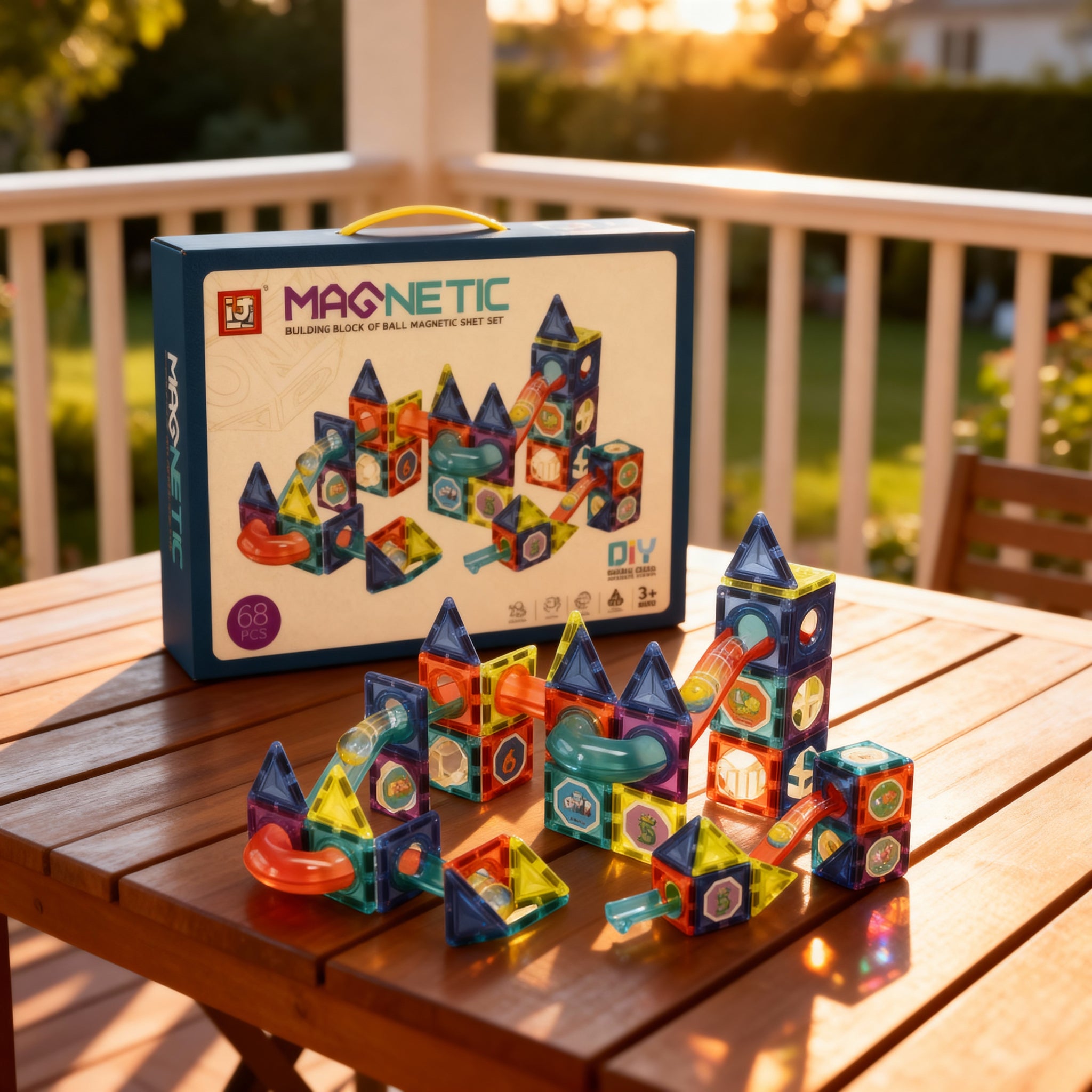 Edukativna igra - Konstruktor magnetic set