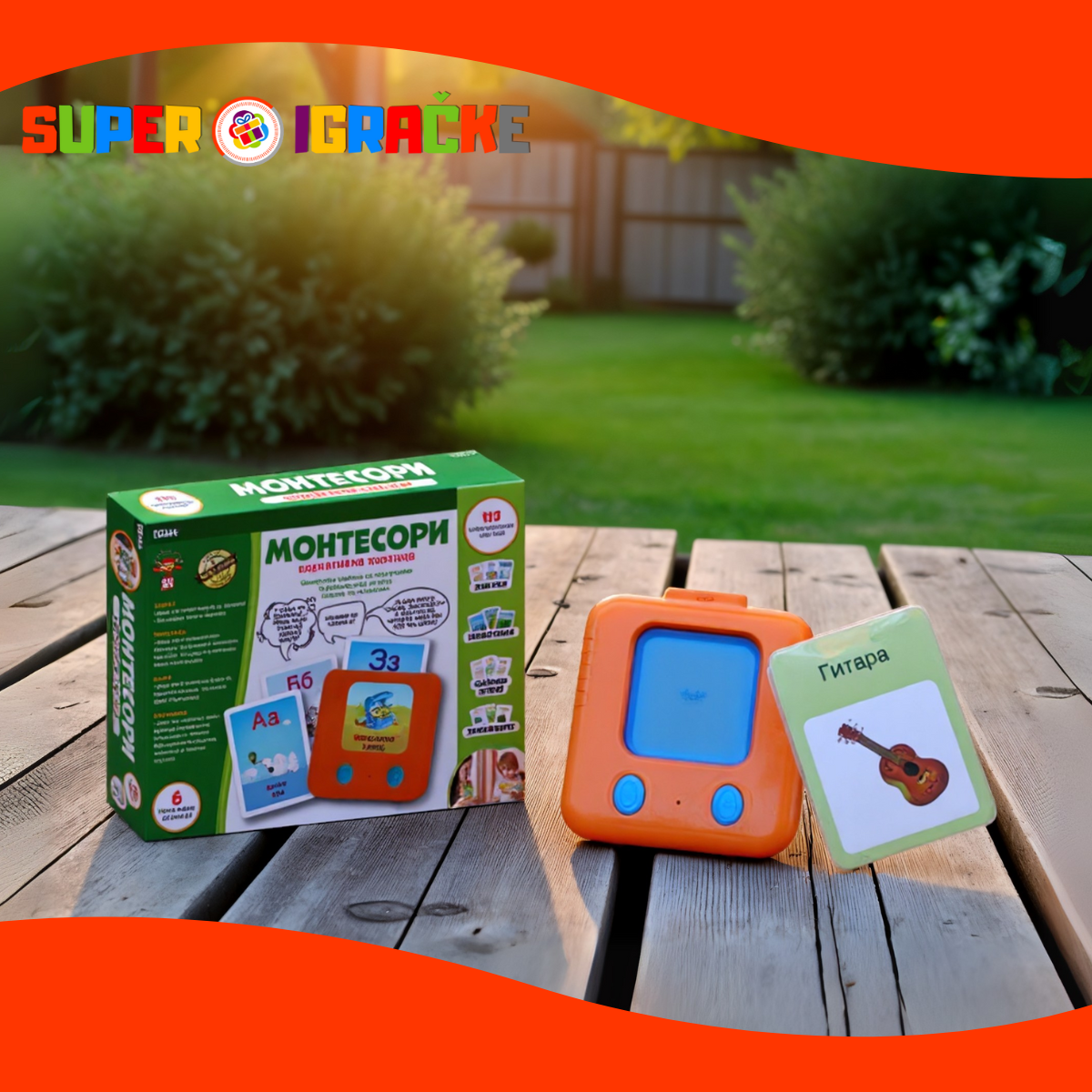 Edukativna igra - Montesori kartice pametnice