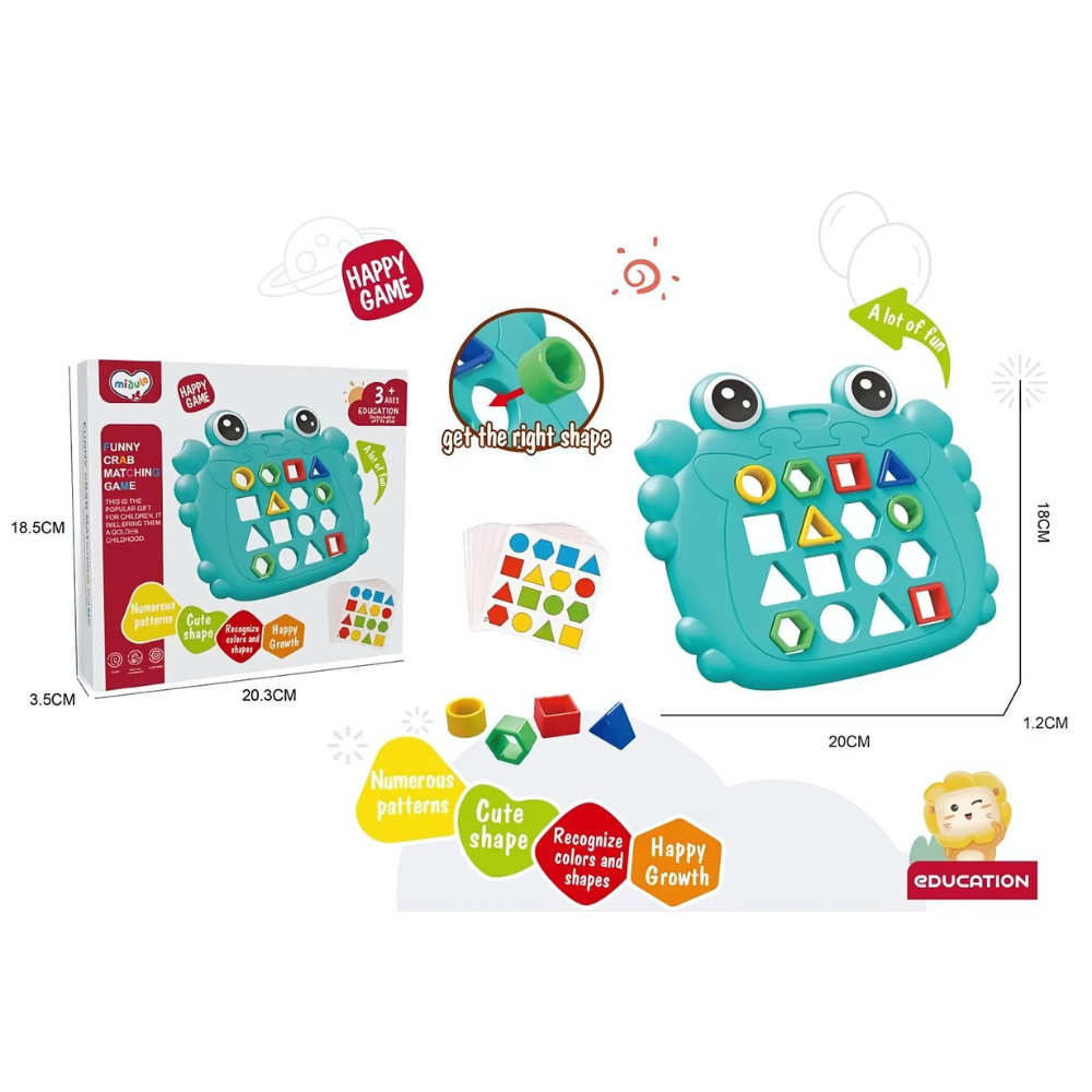 Edukativna igra - Pogodi oblik i boje