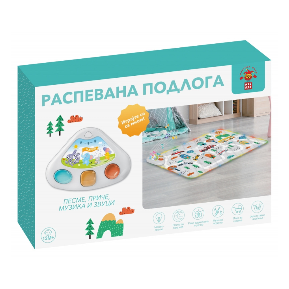 Edukativna igra - Raspevana podloga