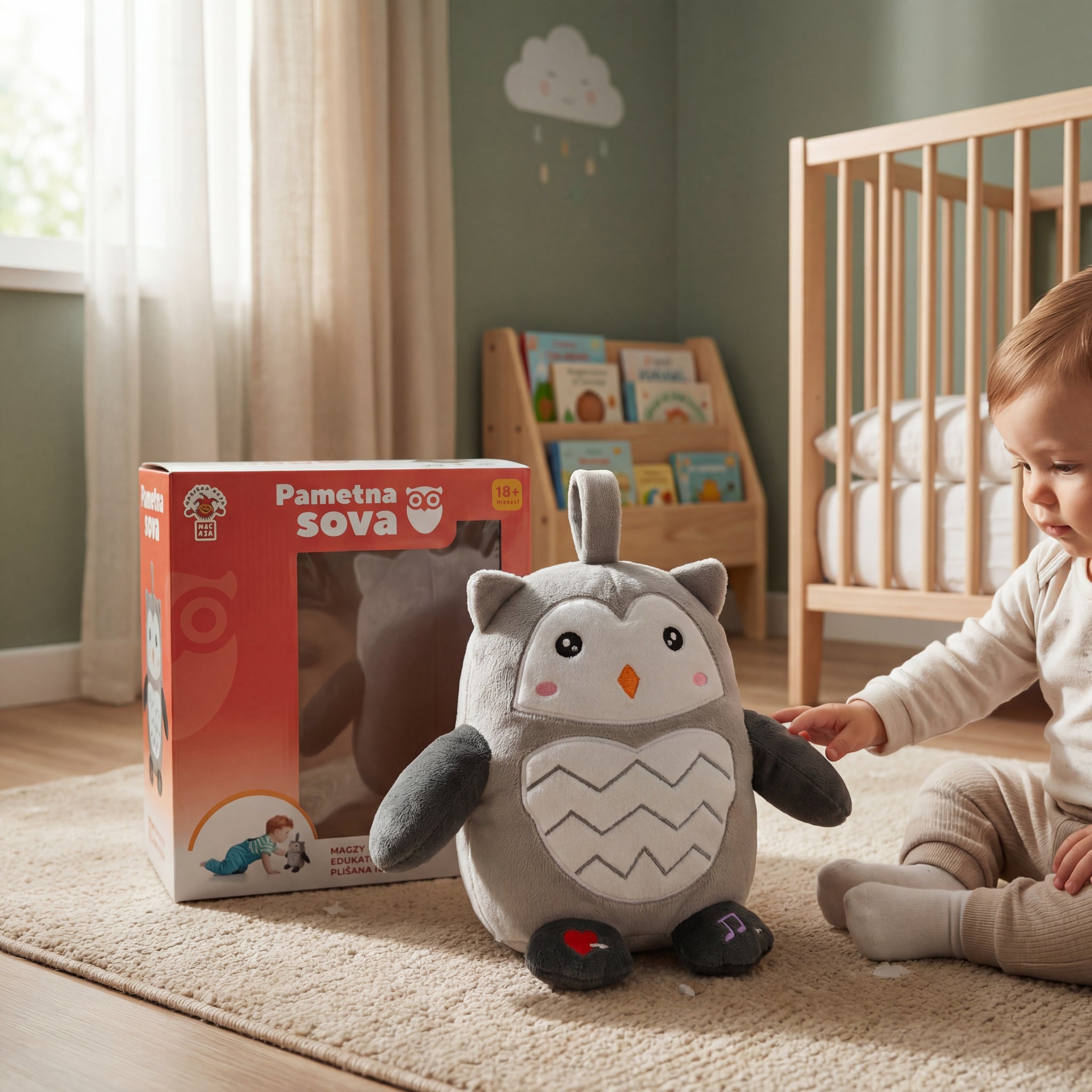 Edukativna igračka - Pametna Sova