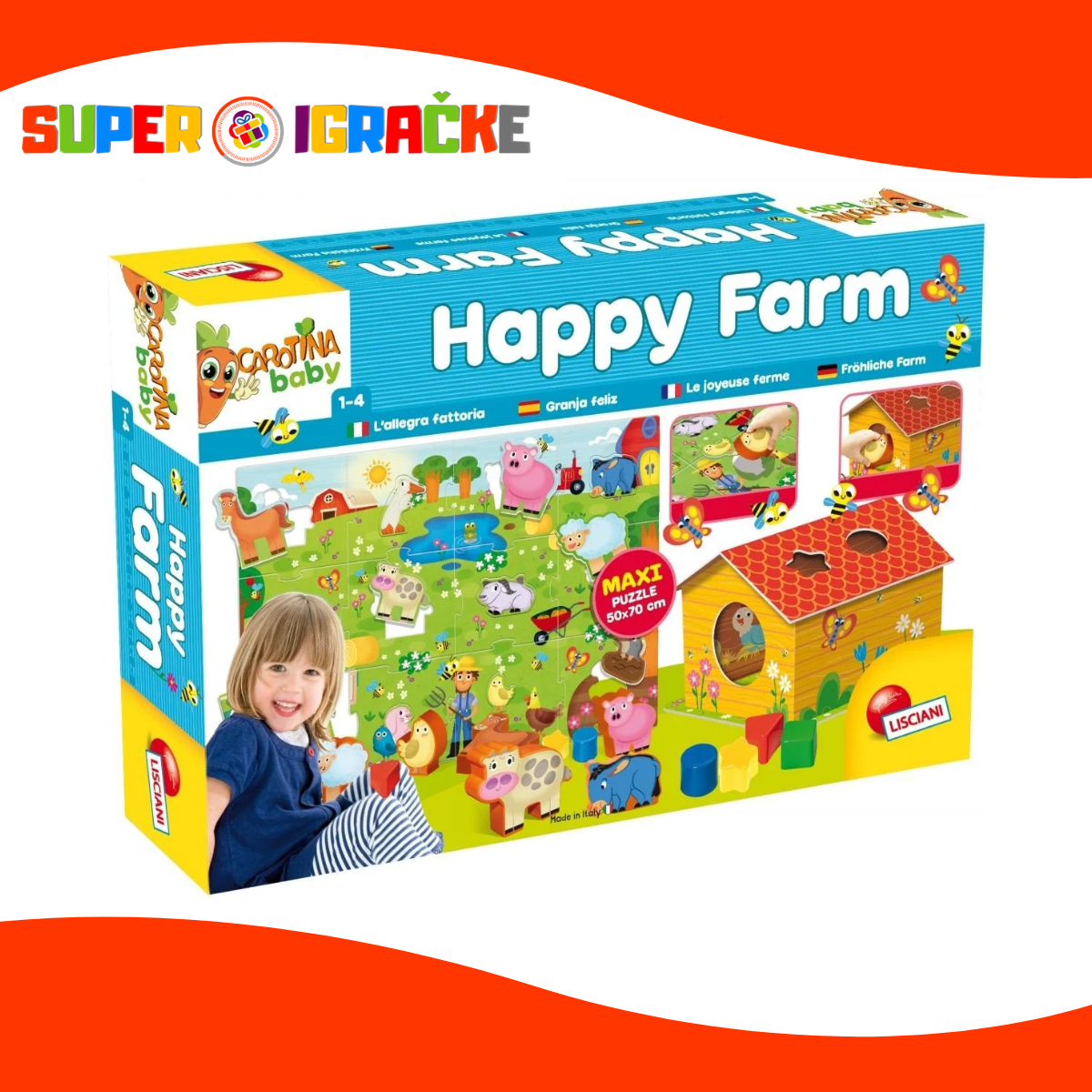 Edukativna slagalica - Srećna farma