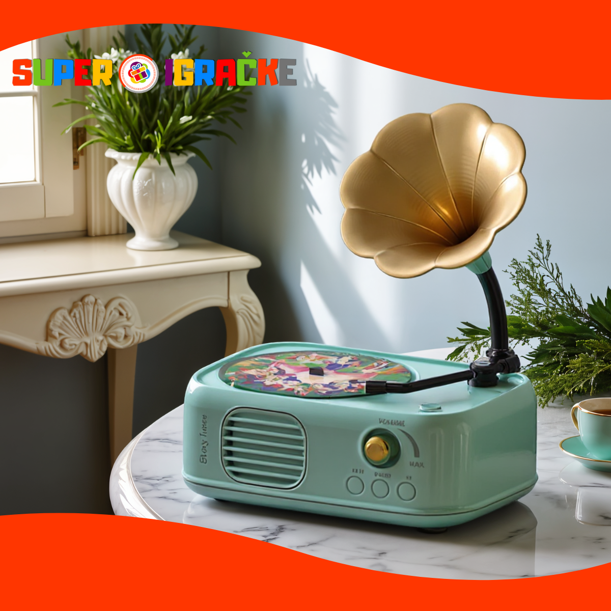 Edukativni gramofon igračka